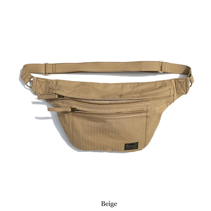 TR-B26 Day Trip Herring Born Twill Bag (BEIGE, OLIVE),BEIGE, medium image number 1