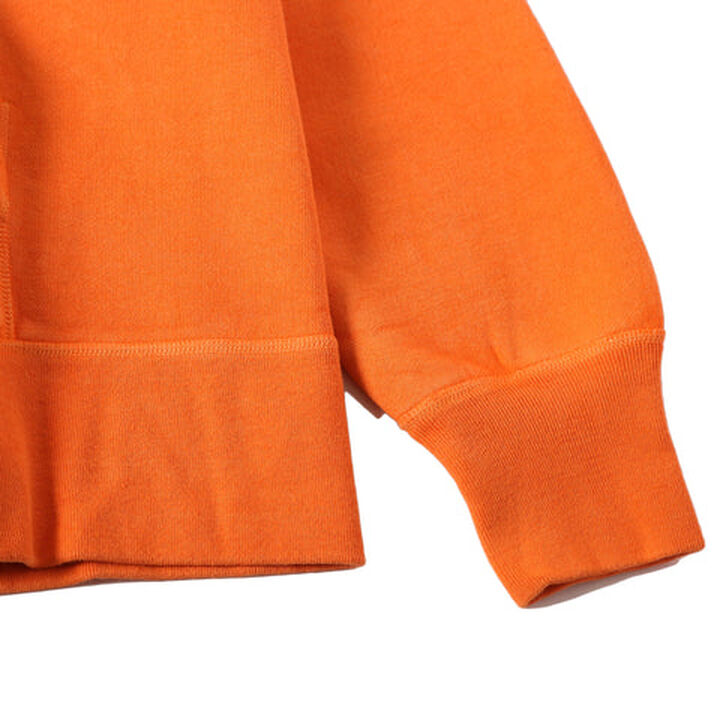 BR-3007PG COZUN PIGMENT-DYE" PULLOVER HOODIE-ORANGE-M,ORANGE, medium image number 5