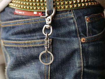 15AD-800 Star Studs Key Chain SV,, small image number 3