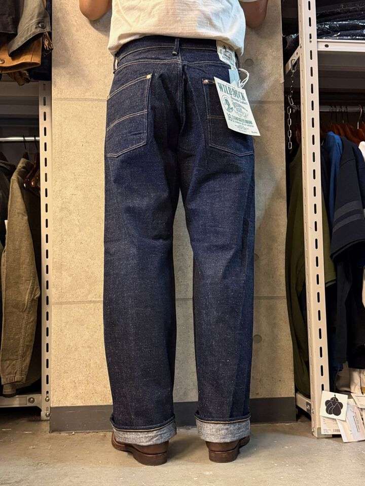 DENIMIO | M1012RC (001) 16OZ GR LABEL WILD DUCK JEANS