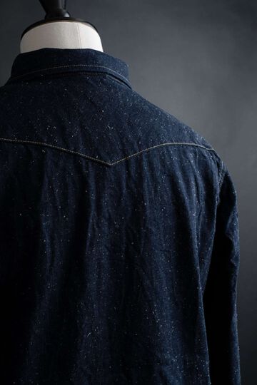 MS004E 10oz SELVEDGE WESTERN SHIRT,, small image number 5