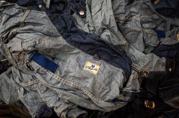 TCB 11.6OZ WORKING CAT HERO JACKET LEFT-WOVEN-One Washed-44,, small image number 18