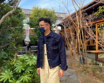 GZ-111MJ-0301 JEAN JACKET GZ111MJ - 16OZ Left-woven,, small image number 12