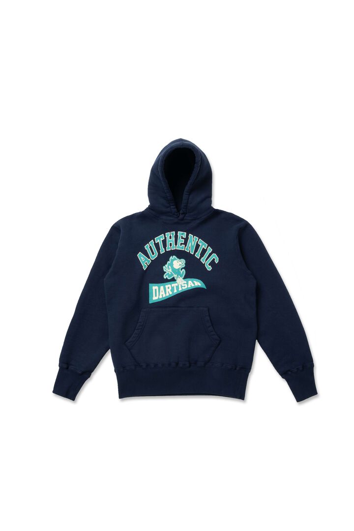 8226B Print Hoodie,NAVY, medium image number 0