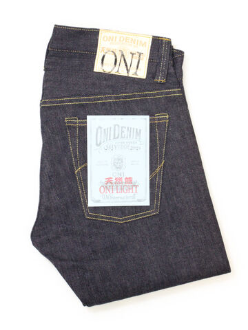 ONI-707LWZR 12.5OZ NATURAL INDIGO LOW TENSION DENIM EURO TIGHT STRAIGHT,, small image number 14