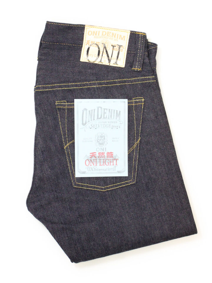 ONI-707LWZR 12.5OZ NATURAL INDIGO LOW TENSION DENIM EURO TIGHT STRAIGHT,, medium image number 14