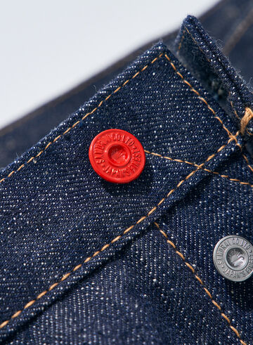 S511VX17oz-25M 17oz "YEAR OF THE SNAKE" SLIM TAPERED JEANS,, small image number 7