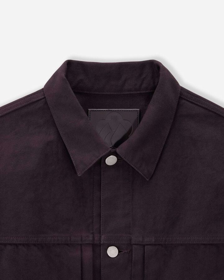 MMGJ6007 #001 DENIM JACKET - SHIKON,PURPLE, medium image number 2