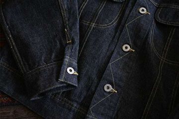 Lot.2405 13oz Riders Jacket Left Hand Denim,, small image number 3
