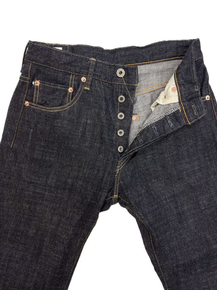 ONI270-LS13.5 13.5oz Long Slab Denim Just Right Straight,, medium image number 1