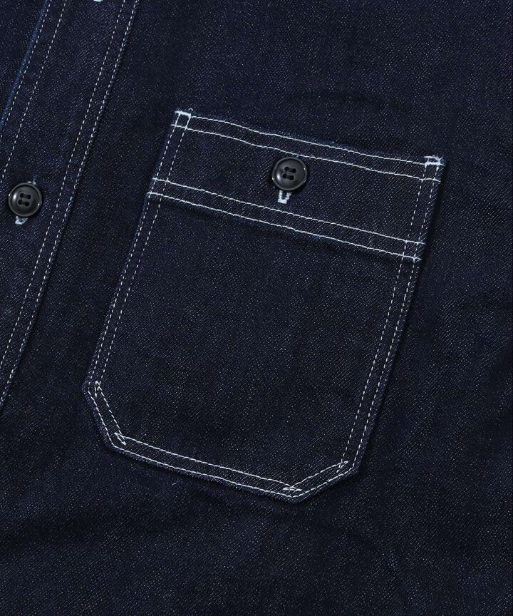 KGR-203 SELVEDGE DENIM WORK SHIRT,, medium image number 3