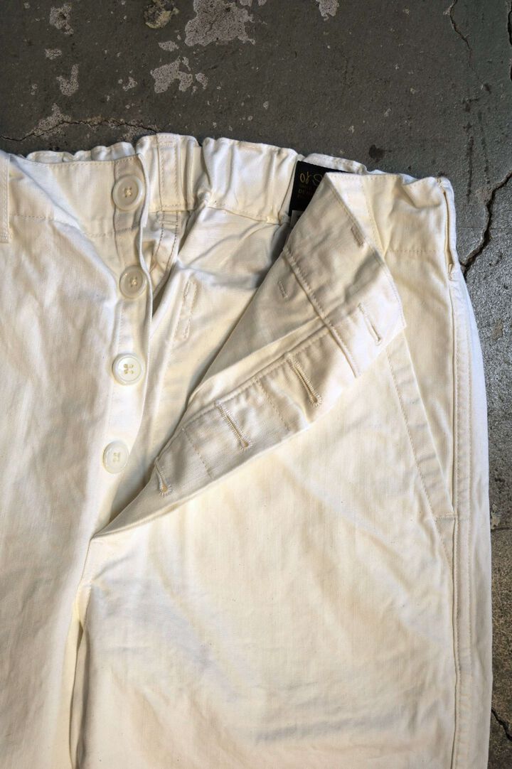 03-5000 FRENCH WORK PANTS (66 ECRU),, medium image number 2