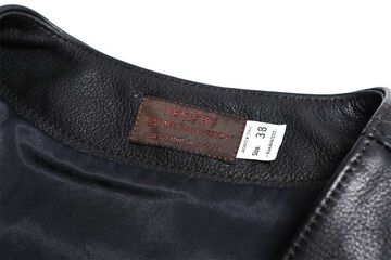 TRL-07 Rancher Vest Steerhide (Gold Yellow),Gold Yellow, small image number 8