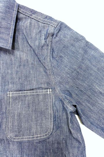 ON03501-SHVCH 13oz Super Heavy Chambray Coverall,, small image number 5