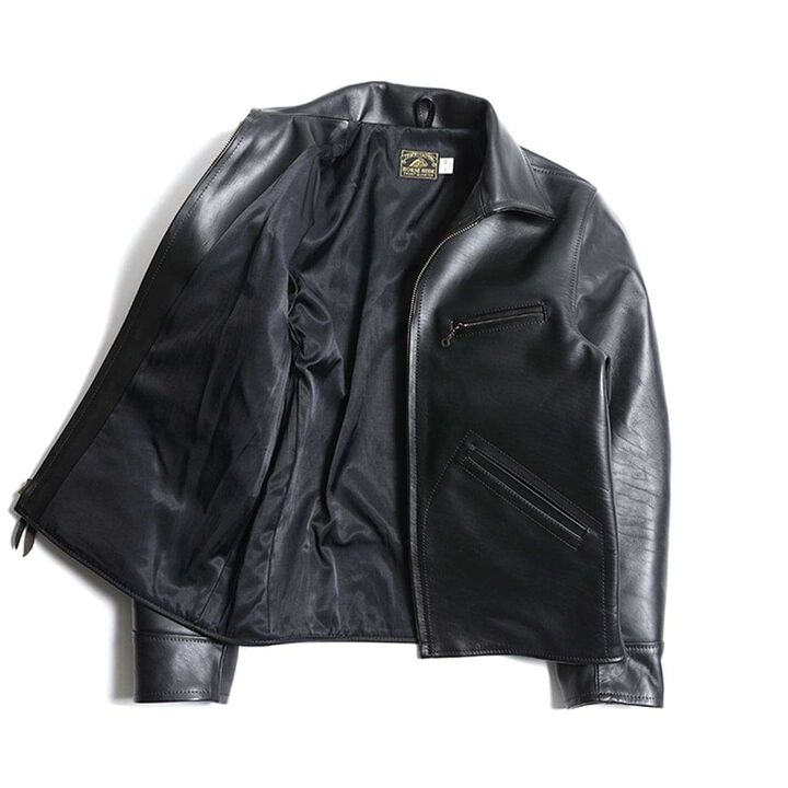 TRL-08 Humming Bird Horsehide Jacket,BLACK, medium image number 2