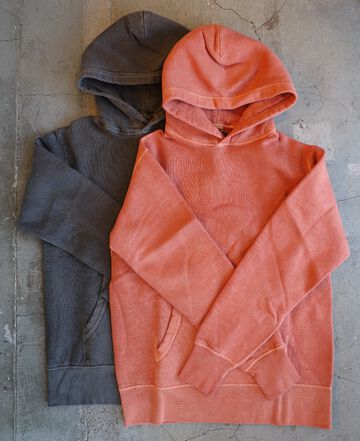 BR-3007PG BARNS The "PIGMENT-DYE" PULL OVER PARKA,BROWN, small image number 8