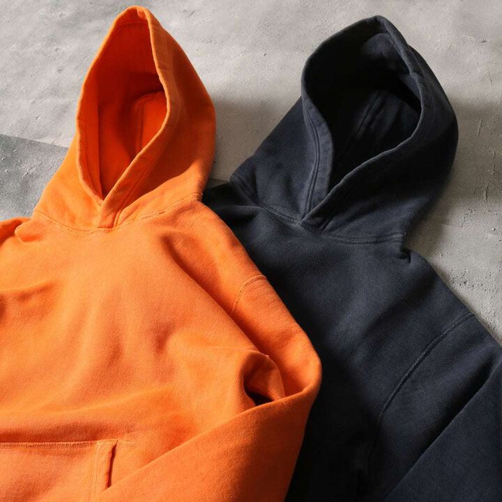 BR-3007PG COZUN HOODIE VINTAGE COLOR (ORG,NVY),, medium