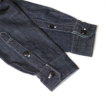 Studio D'Artisan 5333B Denim Work Shirt (One washed),, small image number 9