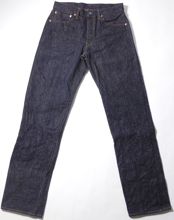 Burgus Plus 968-xx Lot.968 14oz. Natural indian indigo Vintage Jeans ( One Washed),, medium image number 0