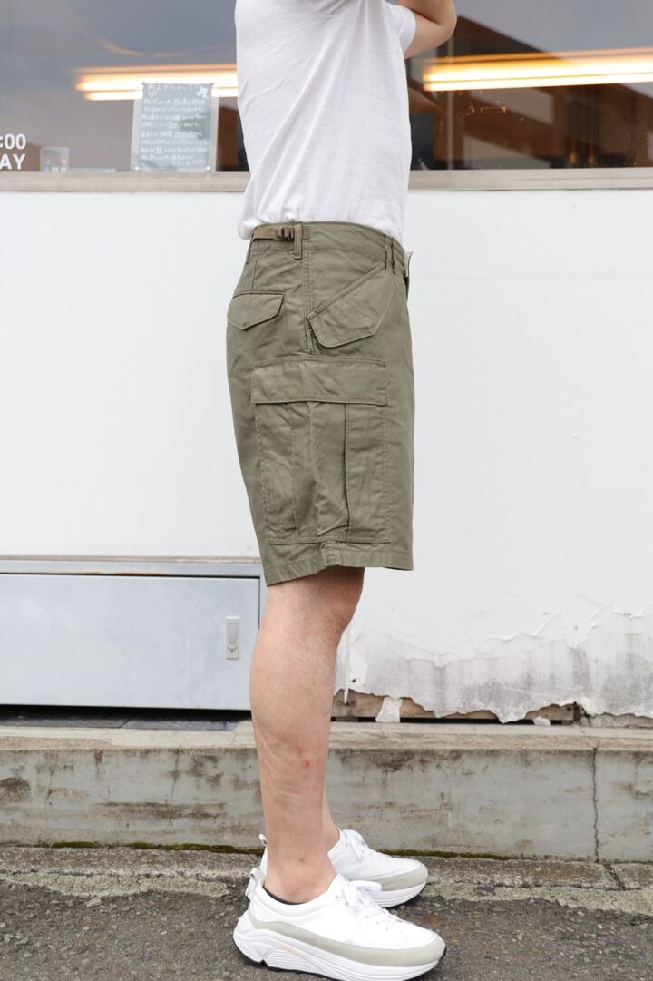 F4169 M-65 Field Cargo Short Pants-OLIVE-M,OLIVE, medium image number 6