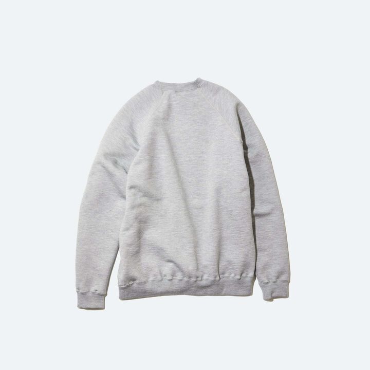 Sweat shirt-relax fit,BURGUNDY, medium image number 7