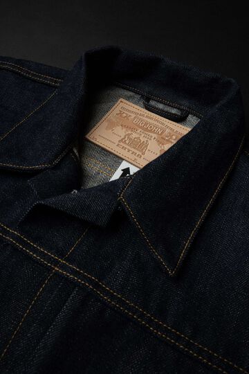 XX601 (SP5) 15.8OZ NATURAL INDIGO 5 CONTINENTS ORGANIC COTTON DENIM JACKET,, small image number 8