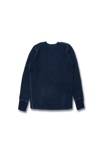 8191 Indigo Thermal T-Shirts,INDIGO, small image number 1