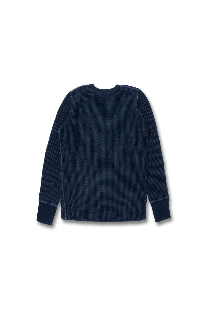 8191 Indigo Thermal T-Shirts,INDIGO, medium image number 1