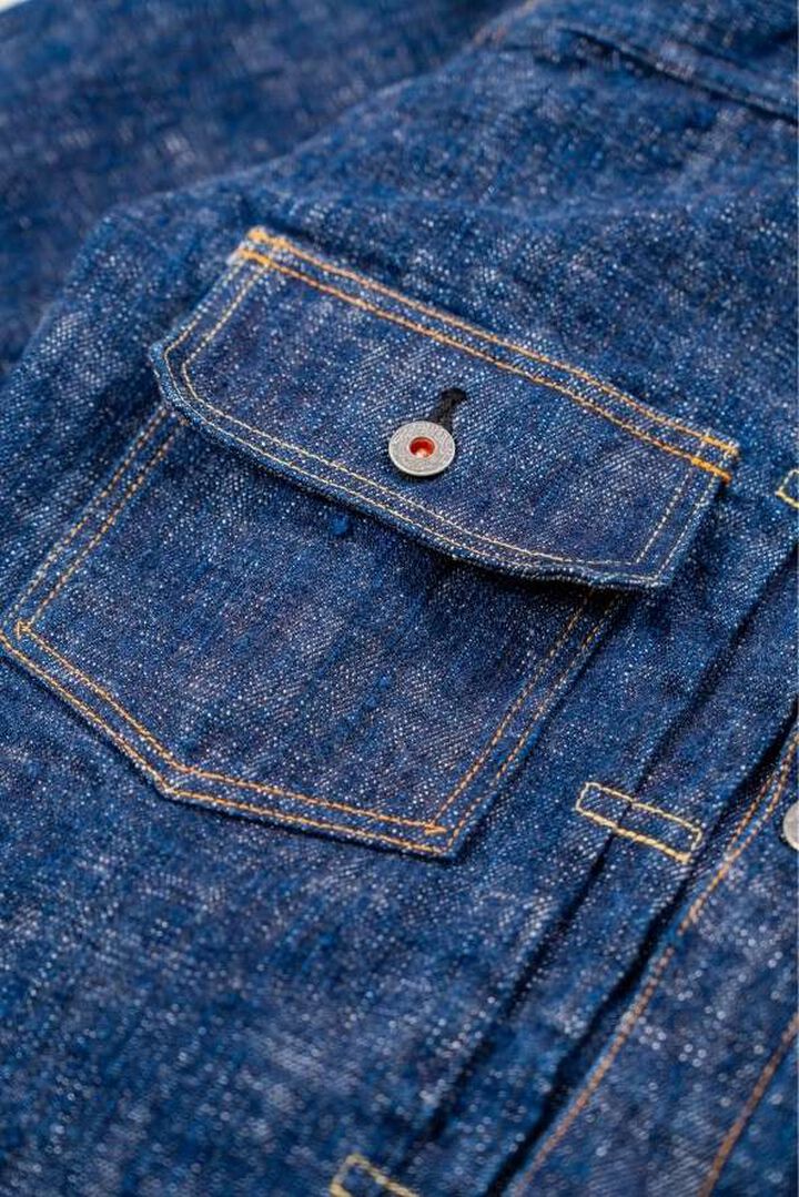 GZ-SKGJ2ND-ID Kase Dyed Jean Jacket 2nd Indigo,, medium image number 3