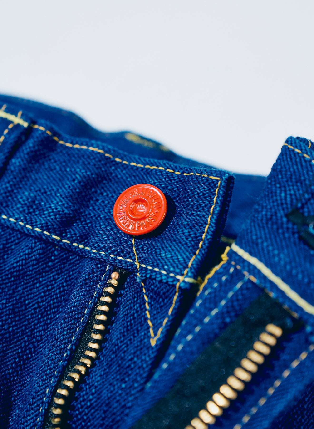 DENIMIO | S6100XX15oz-SH 15oz Seigaiha Slim Straight Zipper model