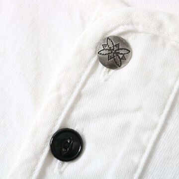 BR-25207【BIG COZUN】COZUN Native Concho Work Henley Neck T-Shirt【Button Works】,OLIVE, small image number 9
