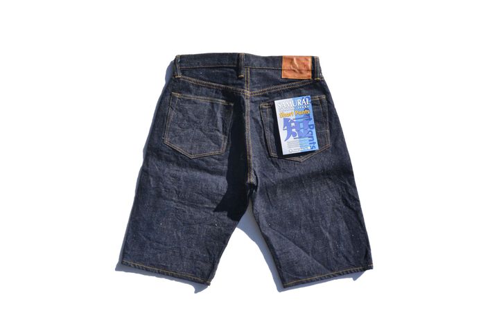 S310SPⅡ 17oz "ZERO" Series Jeans Short Pants One washed,INDIGO, medium image number 1