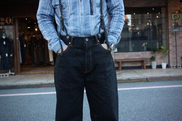 GZ-15HRJ-0502 15oz Heritage jeans Black second series,BLACK, small image number 24