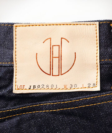 JB0201S-J スキニー（ステッチ）14.8oz アメリカ綿 ヴィンテージセルヴィッチ,, small image number 5