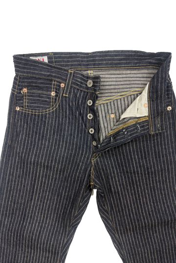 ONI-266-HJS Drop Needle Jacquard Stripe Relax Straight,, small image number 1