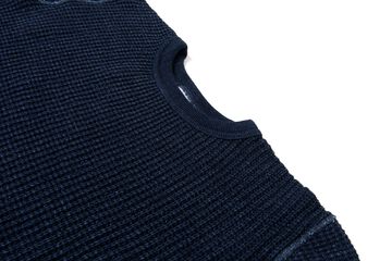 8191 Indigo Thermal T-Shirts,INDIGO, small image number 2