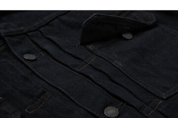 SP-121 18oz 45th AMAMI DOROZOME x INDIGO Denim Jacket,DARK BROWN, small image number 8