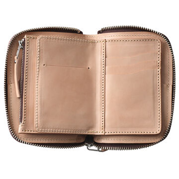 PAILOT RIVER PR-LPHT (REDMOON)  Short Wallet　PR-LPHT (SaddleLeather Black
SaddleLeather DarkBrown
SaddleLeather Natural),SADDLELEATHER DARKBROWN, small image number 7