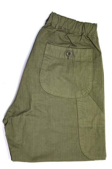 03-5011 WIDE FIT FRENCH WORK PANTS (76 Army Green),, small image number 2