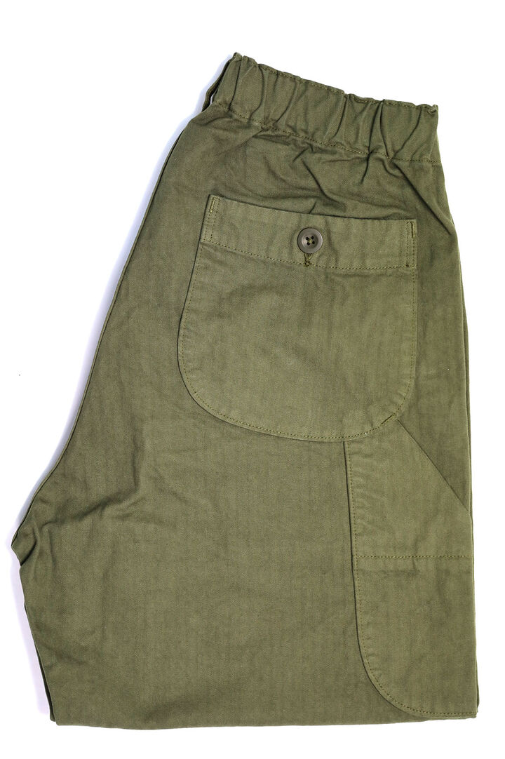 03-5011 WIDE FIT FRENCH WORK PANTS (76 Army Green),, medium image number 2