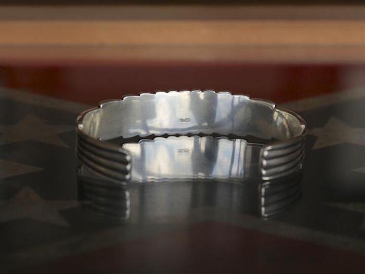 15AH-330 Starlight Bangle -Silver-,, medium image number 4