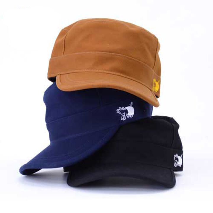 7222 Work cap (Brown, navy, black),, medium
