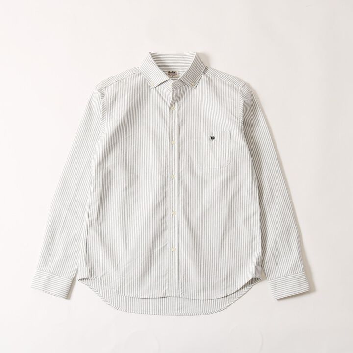 BR-23202 OXFORD STRIPE LONG SLEEVE SHIRT