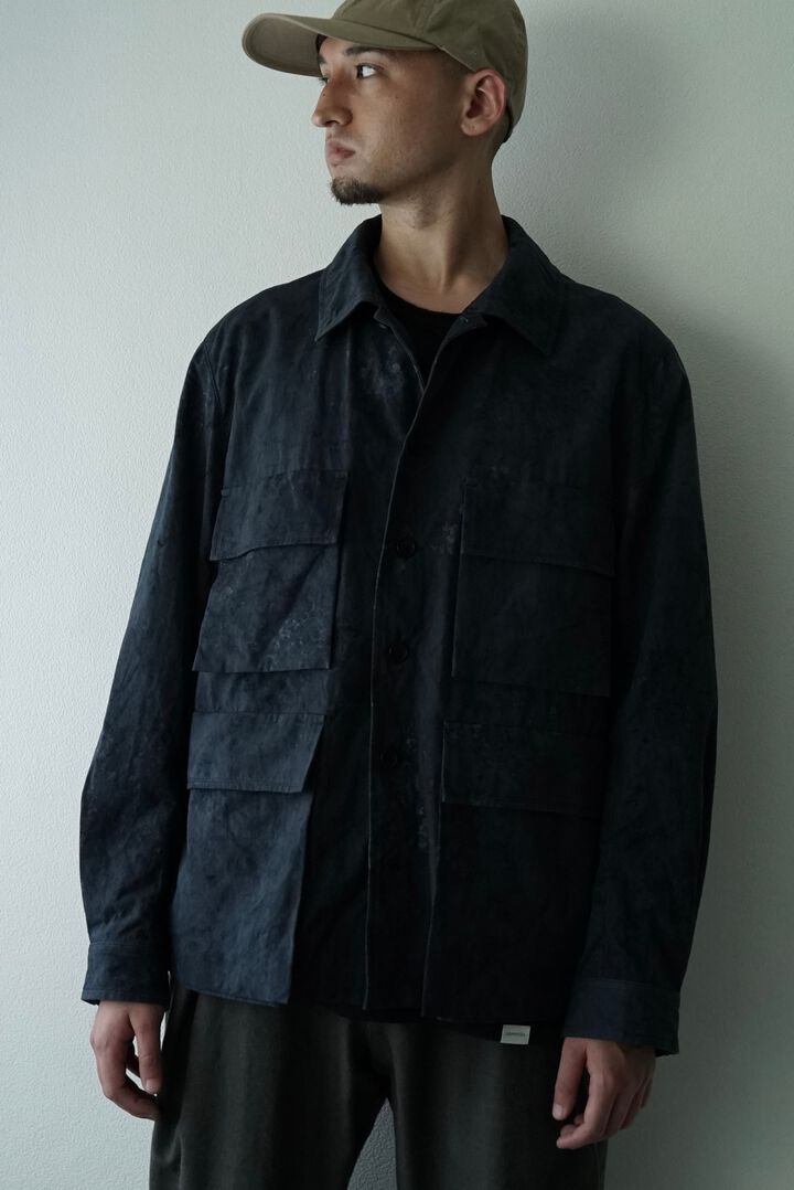 241JK24 Ancient Tusser / BDU Jacket,IRON BLACK, medium image number 0