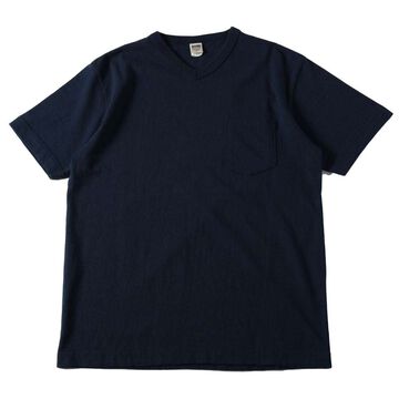 BR11001 Loop Wheel V Neck T-Shirt,WHITE, small image number 2