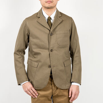 WKSLJKT 10oz Lounge Jacket Chino (BEIGE),, small image number 2