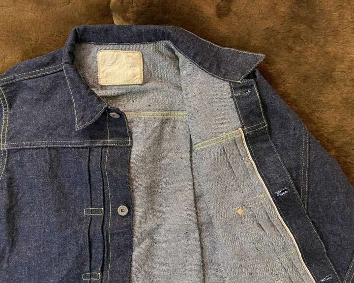 GZ-GJ1ST 16oz WWⅡ1st type denim jacket(One washed)(Right-weave),, medium image number 4