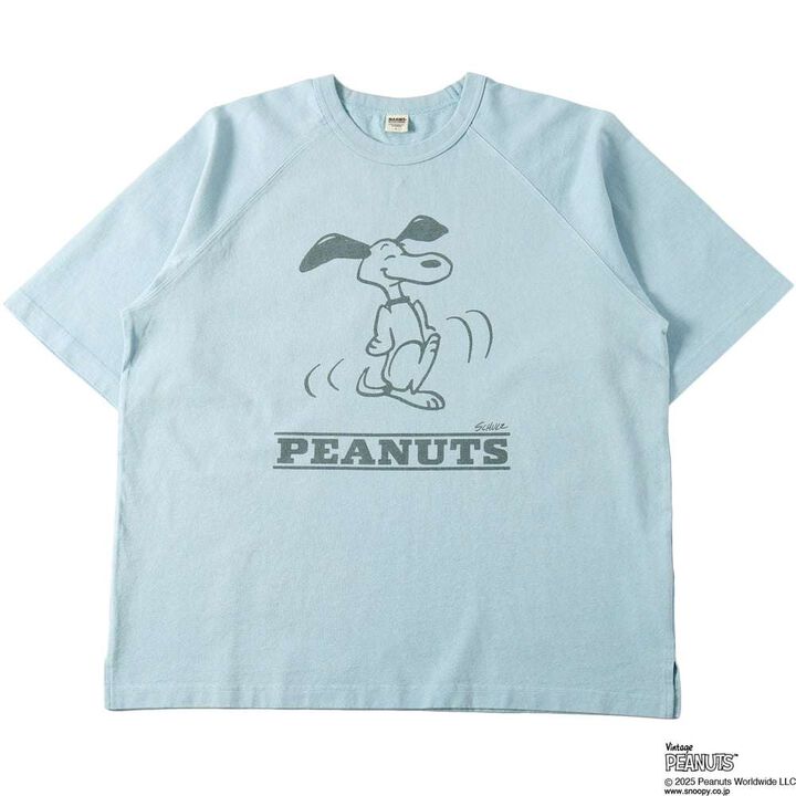BR-25266 H/W RAGLAN "SNOOPY" T (3COLORS),ORANGE, medium image number 3