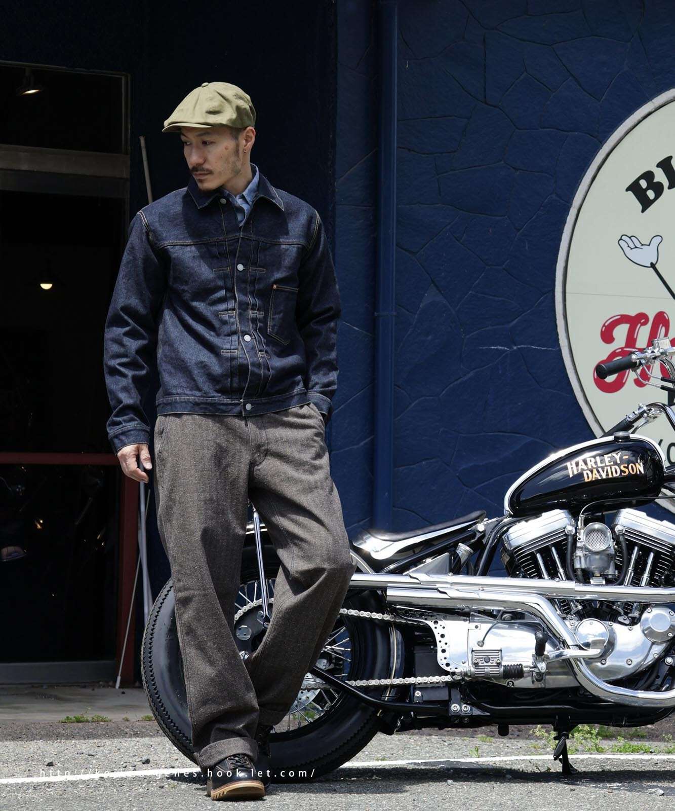 rnb5066 17oz Left Hand Twill Selvedge Denim Type1 Jacket