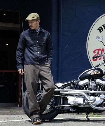 rnb5066 17oz Left Hand Twill Selvedge Denim Type1 Jacket,, small image number 11